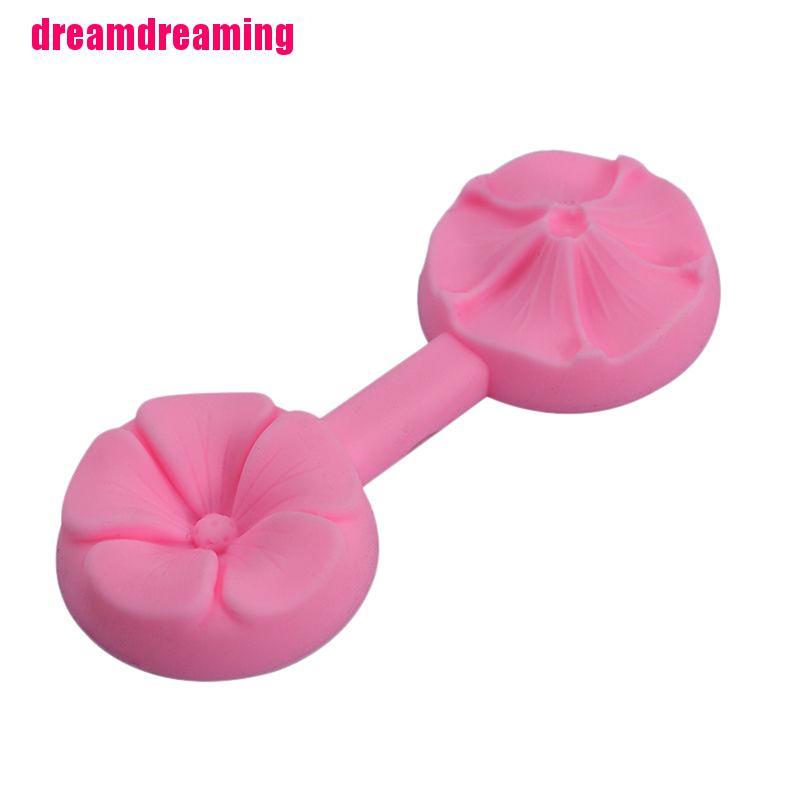 Khuôn Silicone Tạo Hình Bông Hoa 3d Trang Trí Tiện Dụng