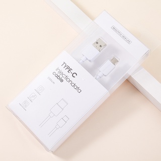 Dây cáp sạc typeC 2M MINIGOOD Trắng