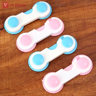  Đai Khóa Gài Tủ Lạnh, Cửa Tủ An Toàn Cho Bé, Khóa Gài Tủ Lạnh Đa Năng Chống Kẹp Cho Trẻ Em