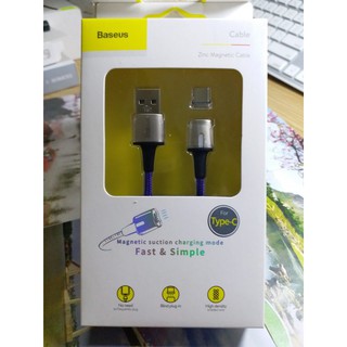 Dây sạc hít nam châm  Baseus cổng Type C