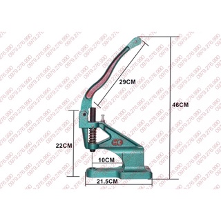 Máy đóng nút- Máy dập cúc hãng KAM đa năng (máy y hình ko kèm khuôn cối)