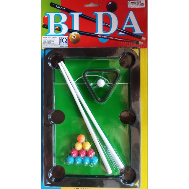 GIÁ SỈ_ Vỉ đồ chơi bàn Bi da lỗ Billiards Snooker