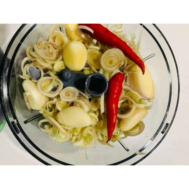 Xay tỏi ớt gừng xả đa năng