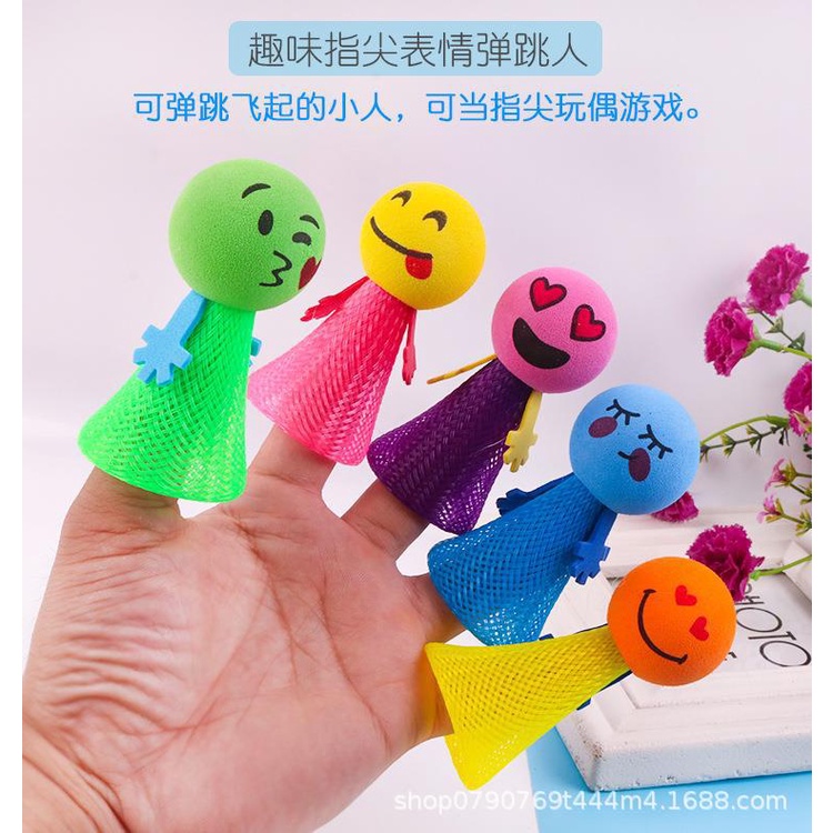 Đồ chơi búp bê mặt cười, búp bê bật nảy có đèn cho bé gái siêu dễ thương