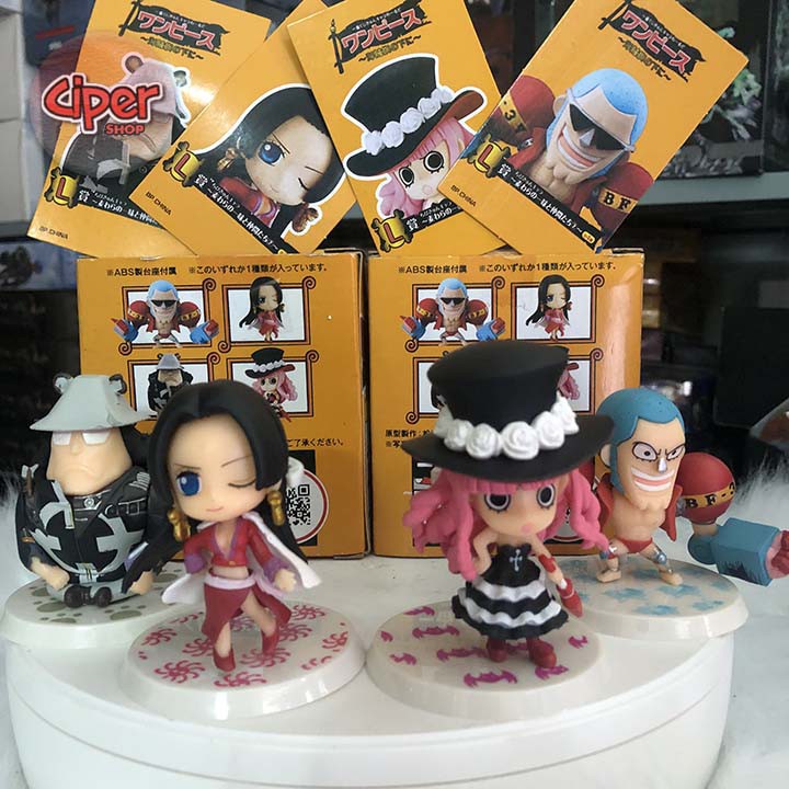 Bộ 4 nhân vật One Piece Chibi - Mô hình One Piece