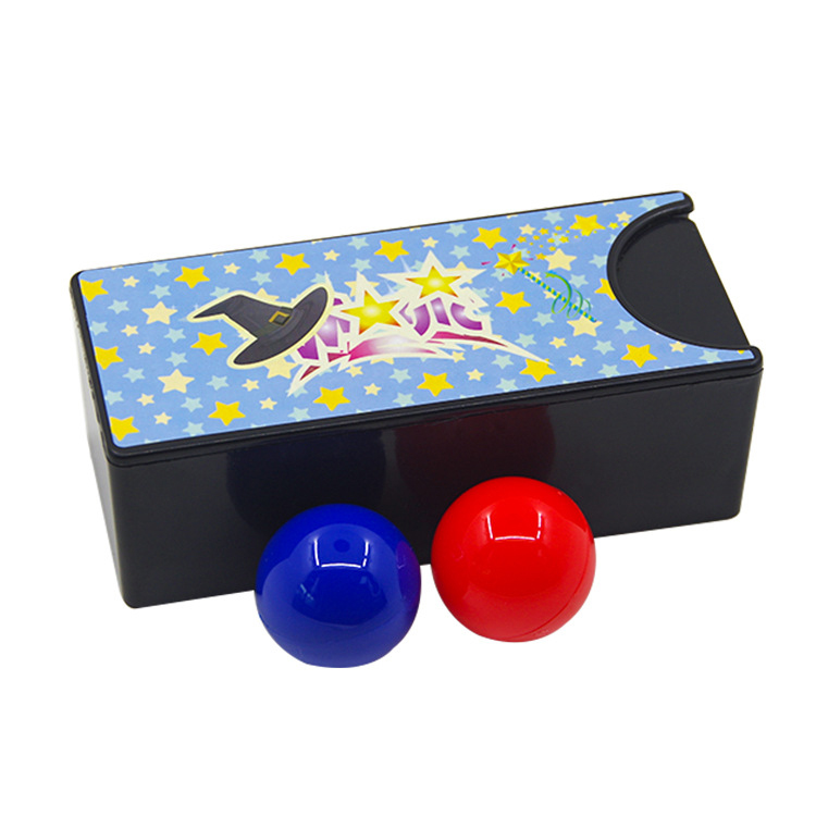 Đồ chơi giáo dục cho trẻ em Hộp bí ẩn kỳ diệu Biến quả bóng đỏ thành quả bóng xanh Trò ảo thuật vui nhộn