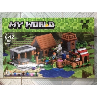 "CÓ SẴN" NÔNG TRẠI VUI VẺ Đồ chơi Lắp ghép Mô hình 21128 18010 The Little Village Town Building 63021