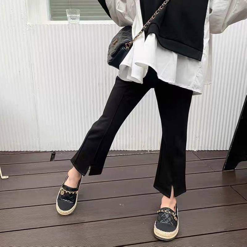 Quần Dài Ống Loe Mỏng Thoải Mái Phong Cách Hàn Quốc Thời Trang Mùa Hè 5 Cho Bé Gái