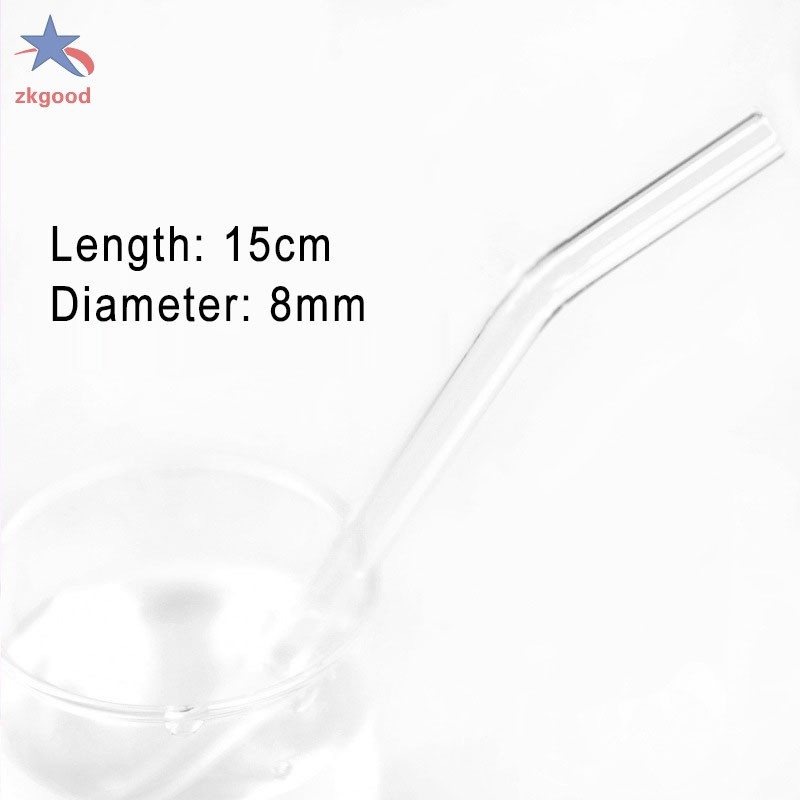 Ống Hút Thủy Tinh Có Thể Tái Sử Dụng 8mm 18cm | BigBuy360 - bigbuy360.vn