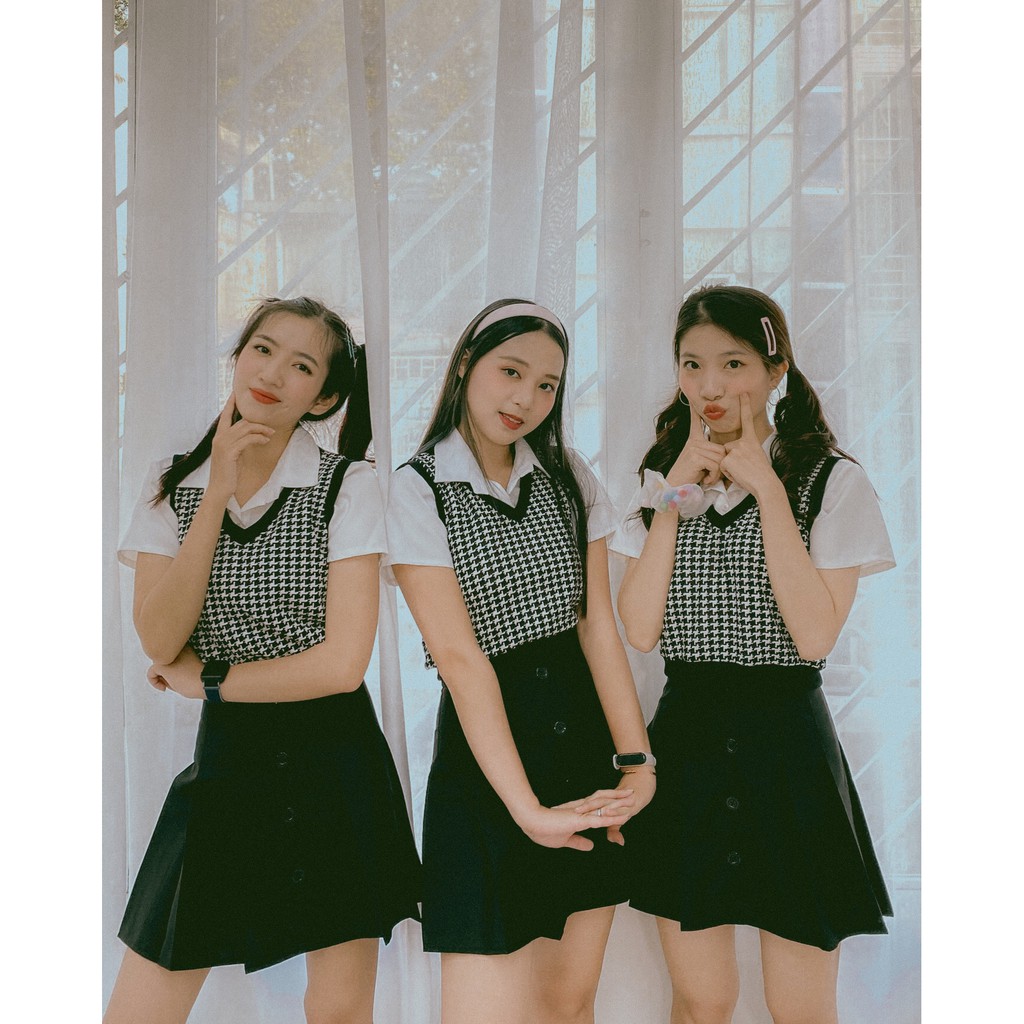 [Mã WASKT304 giảm 15% tối đa 30K đơn 99K] Chân váy xếp ly tennis đen Dalla | BigBuy360 - bigbuy360.vn