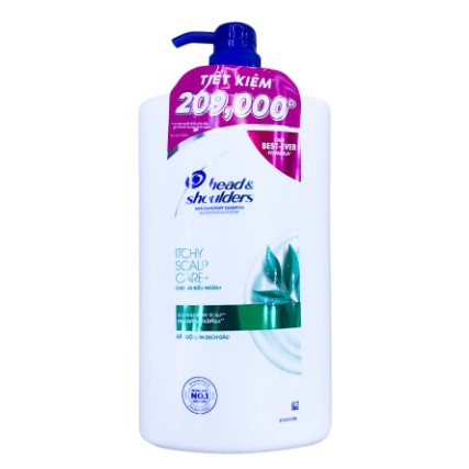 Dầu gội Head &amp; Shoulder 1800ml Bạc Hà Mát Lạnh (Dầu gội Head &amp; Shoulder 1.8kg)
