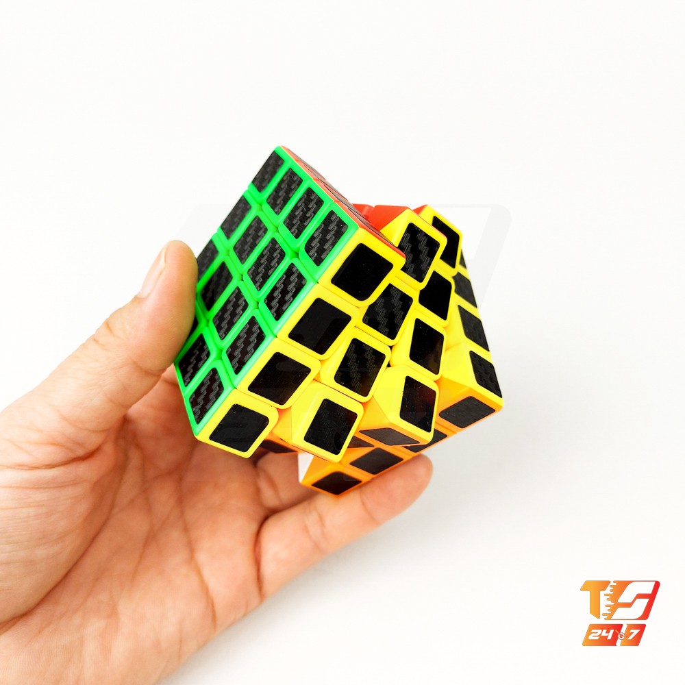 Khối Rubik 4x4 Carbon MoYu MeiLong - Đồ Chơi Rubic Cacbon 4 Tầng 4x4x4