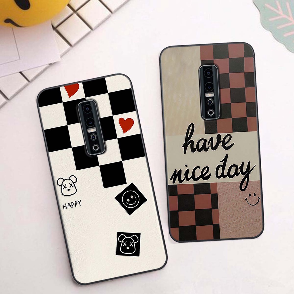 Ốp Vivo V17 Pro caro trái tim cá tính, thời trang siêu đẹp, siêu phong cách