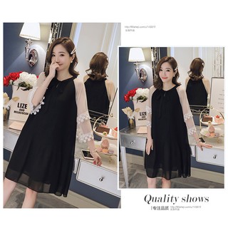 Đầm bầu dự tiệc suông siêu đẹp
