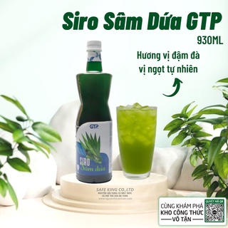Siro Sâm Dứa GTP 1.3kg Hương Vị Đậm Đà, Vị Ngọt Tự Nhiên