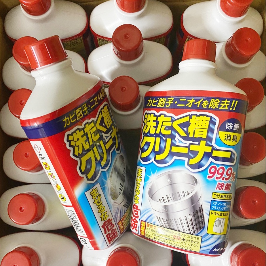 Tẩy Lồng Máy Giặt Kaneyo 99.9% Nhật Bản 550g Vệ Sinh Lồng Giặt Siêu Tiết Kiệm