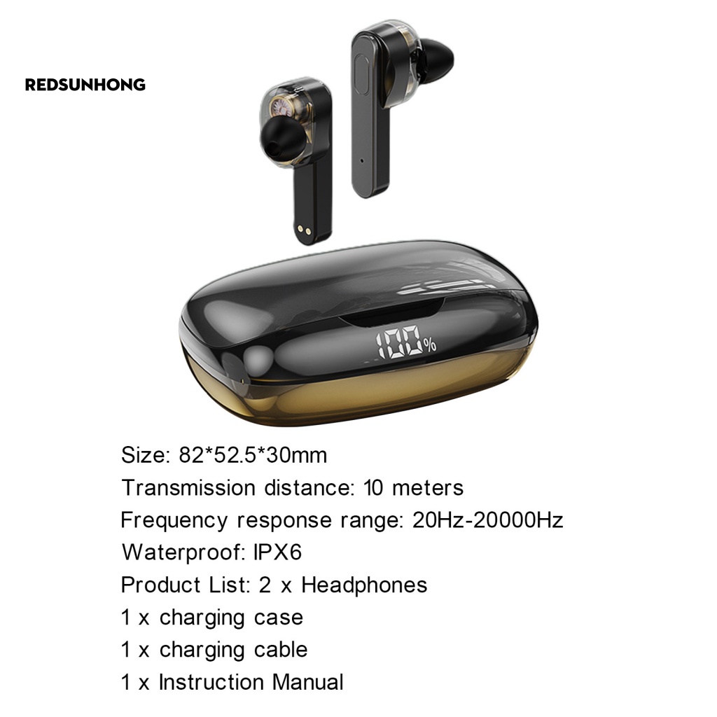 Tai Nghe Bluetooth 5.0 RSH.z Phong Cách Thể Thao
