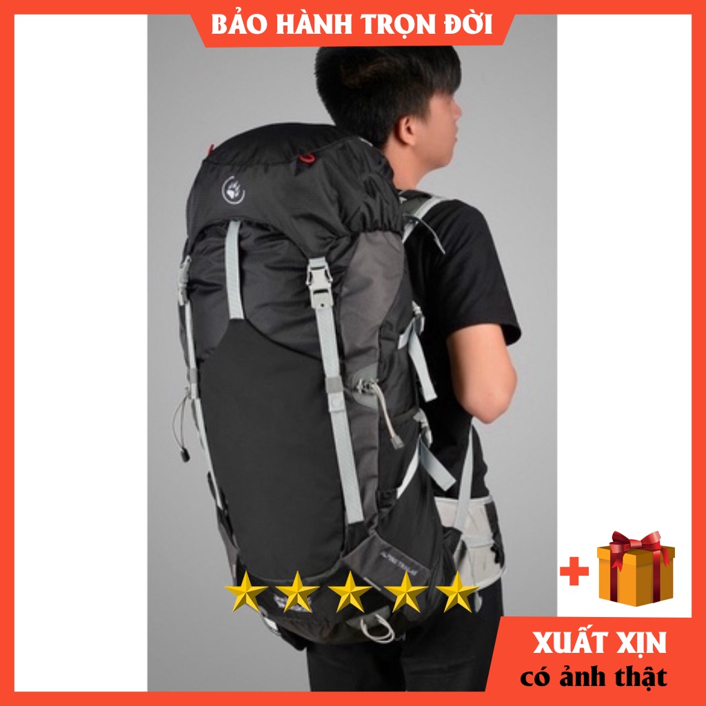 Balo Du Lịch Jack Wolfskin 40L model 2022 - Balo phượt - balo trekking ⚡️ [ HÀNG XUẤT DƯ ]