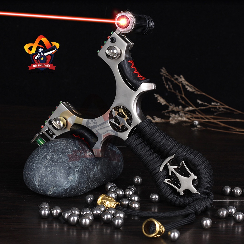 Ná Cao Su Đinh Ba Cao Cấp - Tặng Kèm Bộ Đèn Laze Ngắm Siêu Chuẩn