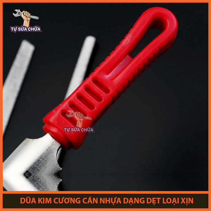 Dũa mài kim loại hợp kim đa năng dạng dẹt, dũa dẹt kim cương bản to loại 150mm, 200mm, 250mm, 300mm HÀNG LOẠI XỊN