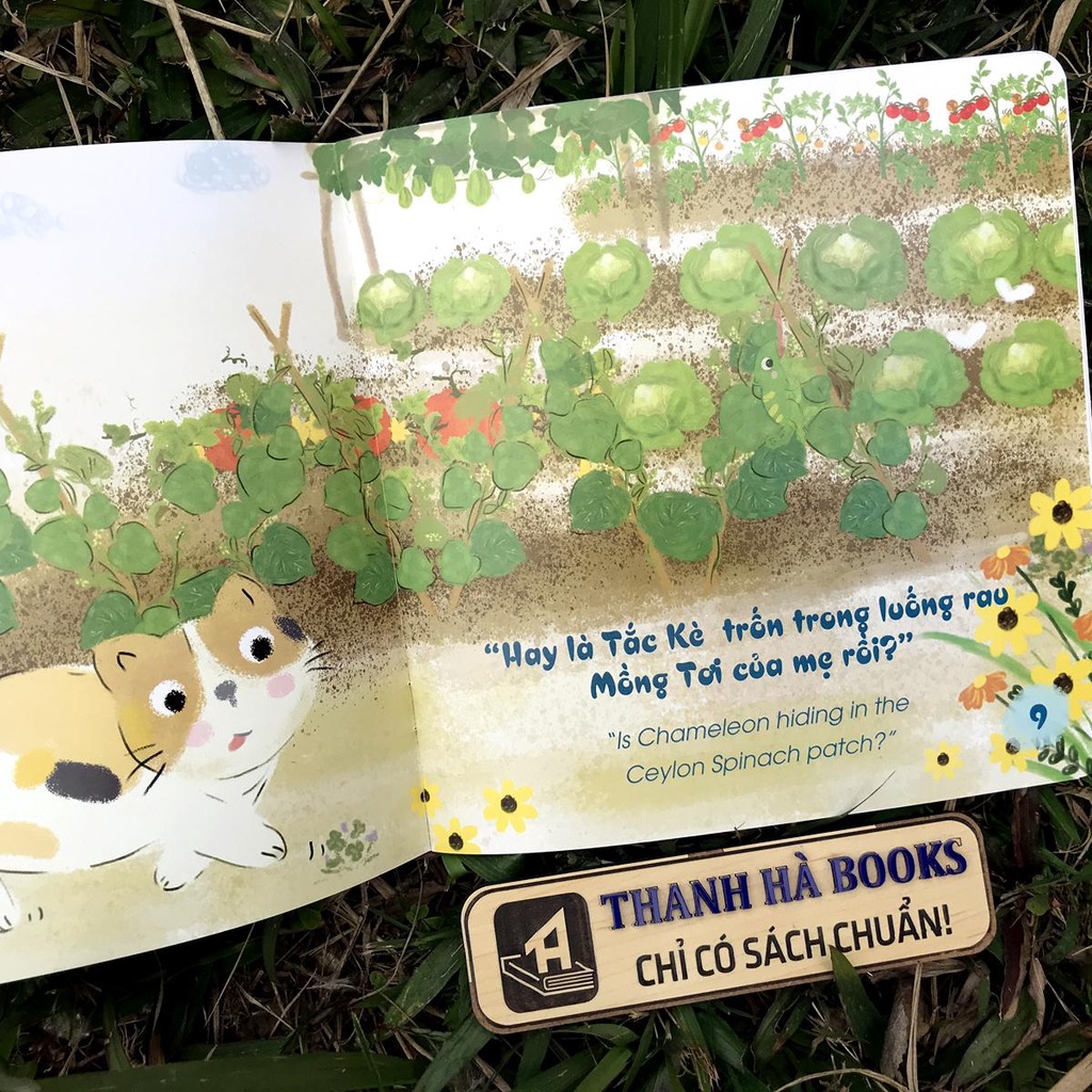 Sách - Vườn nhà hạnh phúc - Bộ 3 quyển - Dành cho bé 0 - 6 tuổi - Song ngữ