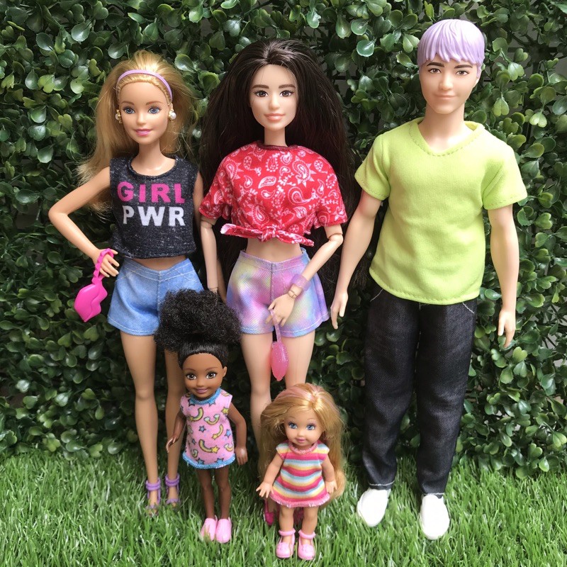 Bộ Quần Áo Búp Bê Barbie Và Ken Làm Thủ Công Xinh Xắn