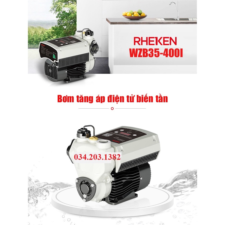 Máy bơm tăng áp biến tần Rheken WZB 60-1500I
