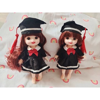 Búp bê khớp 16cm có quần áo như hình