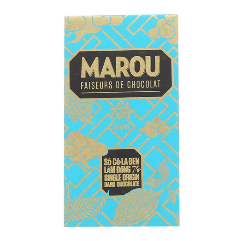 Socola đen Marou Lâm Đồng 74% cacao