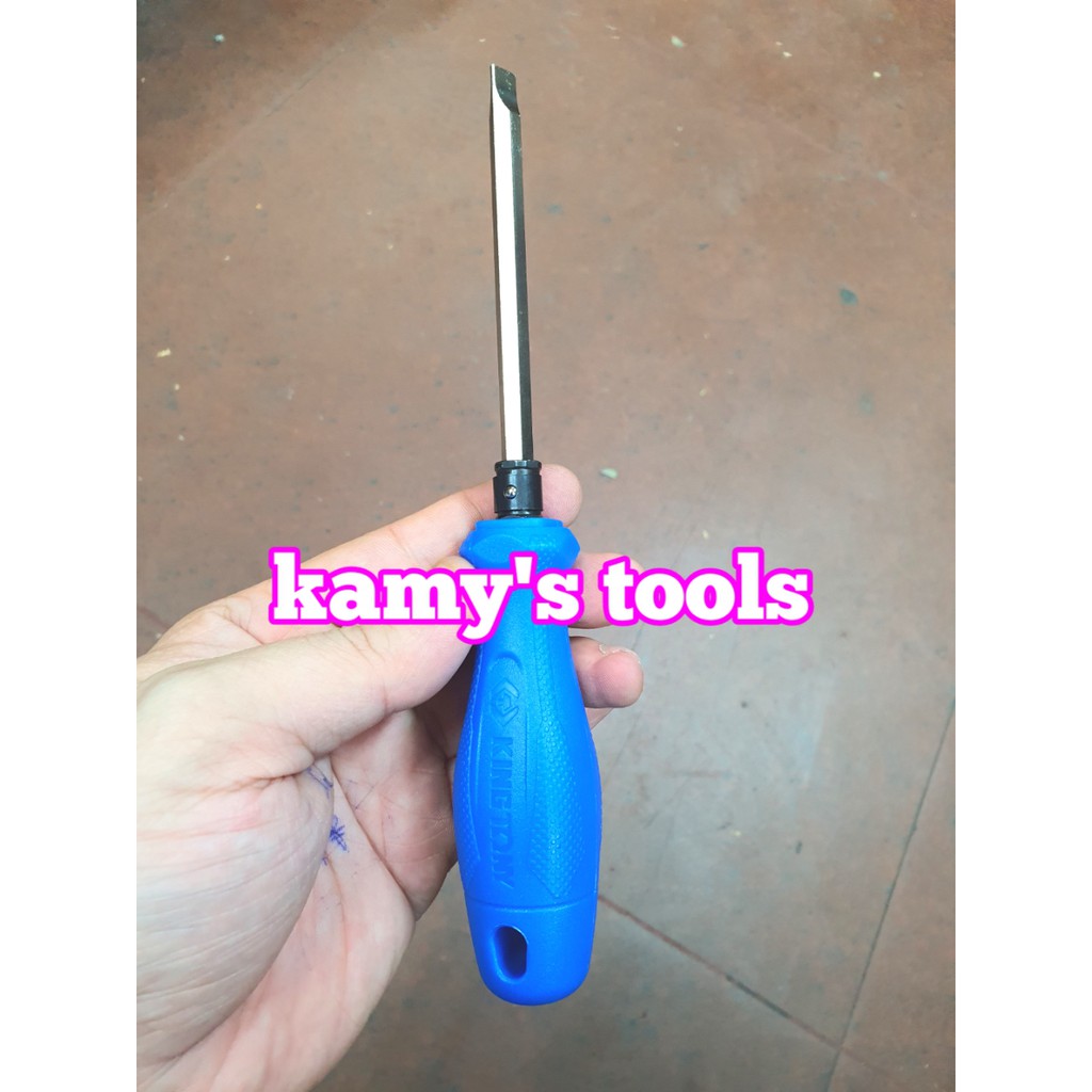 Tua vít 2 đầu bake dẹp Kingtony PH2 dài 100mm model 24110204