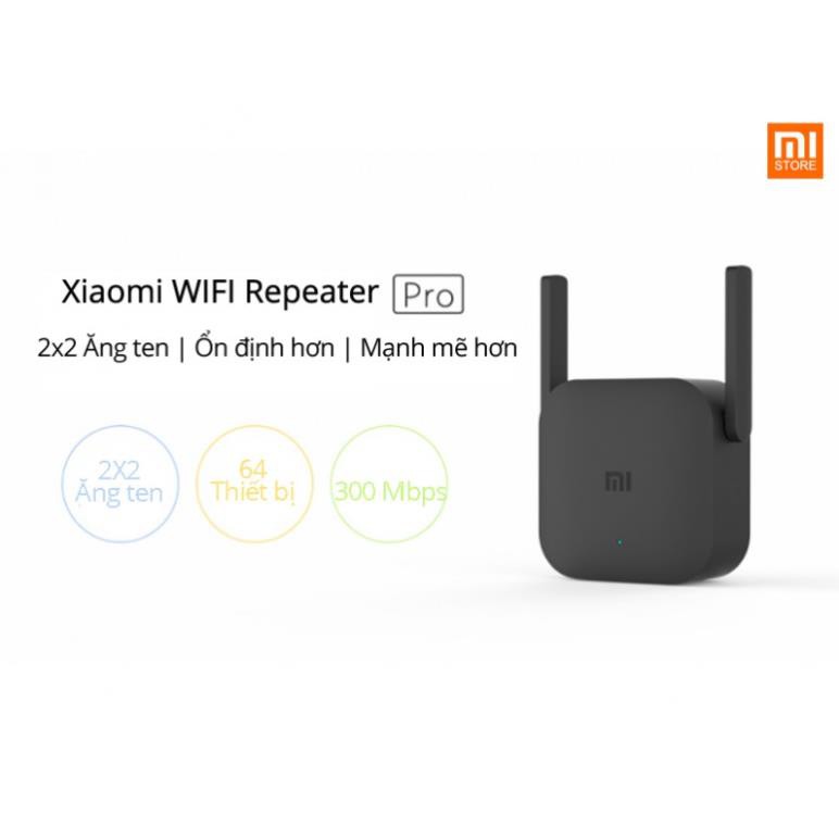 Thiết bị kích sóng Wifi Xiaomi Repeater Pro 💝 Freeship 💝 Bộ kích sóng wifi cao cấp | BigBuy360 - bigbuy360.vn