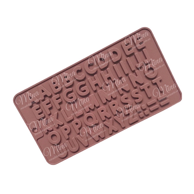 Khuôn Silicone Chữ, Dấu