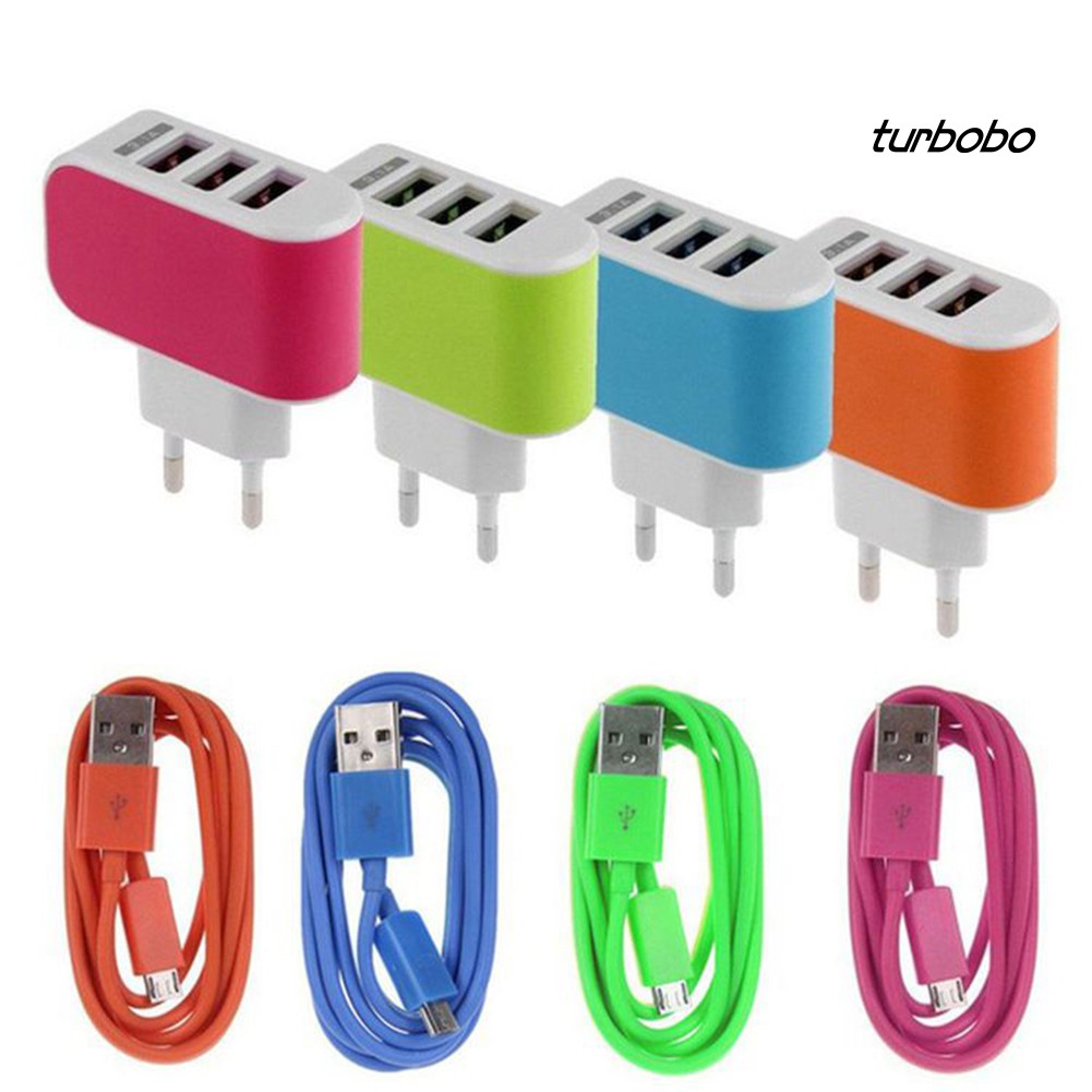 Cốc Sạc Nhanh 3 Cổng Usb 3.1a Khi Đi Du Lịch