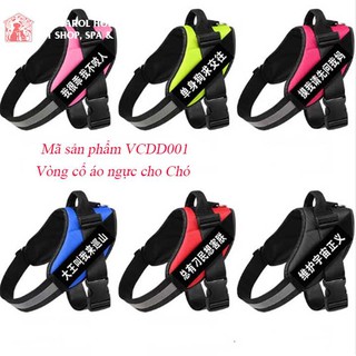 Dây Dắt Vòng Cổ Đai Yếm Chó Size Lớn