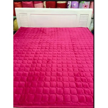 Thảm nỉ nhung trải giường, đệm,sàn 1m6x2m màu hồng cánh sen