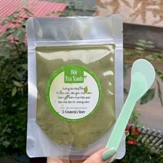 Bột trà xanh đắp mặt