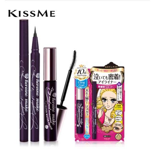 SET KẺ MẮT VÀ MASSCARA KISSME HEROIN