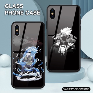 Ốp điện thoại kính họa tiết hoạt hình Naruto cho OPPO RENO 5 F9 F5 F11 PRO REALME 5I C3 6I 3 PRO 5 PRO Q RENO 2 3 OPPO F3 FIND X2 PRO X3 PRO