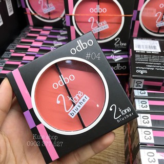 Phấn Má Hồng ODBO 2 Tone Blusher