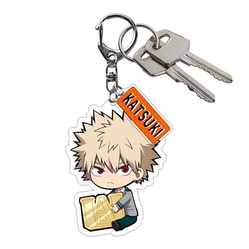Boku No Hero Academia My Hero Academia Acrylic Keychain Double Sided Keyring