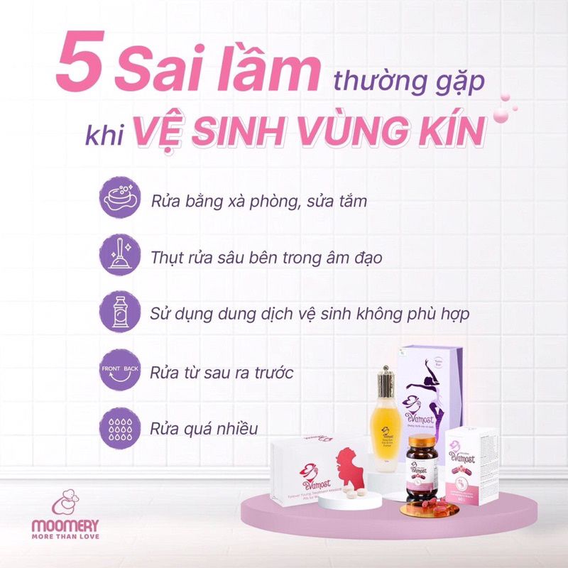 Dung Dịch Vệ Sinh Evamost [Sản Phẩm chính hãng]