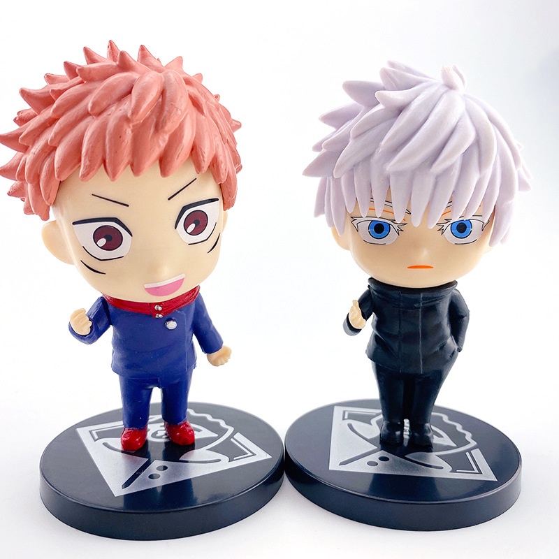 [COMBO 6 EM] Mô hình tượng nhân vật Anime Jujutsu Kaisen Chú Thuật Hồi Chiến chibi Yuji Itadori Satoru Gojo Fushiguro