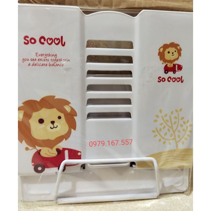 Giá chặn sách,giá kẹp sách chống cận kute