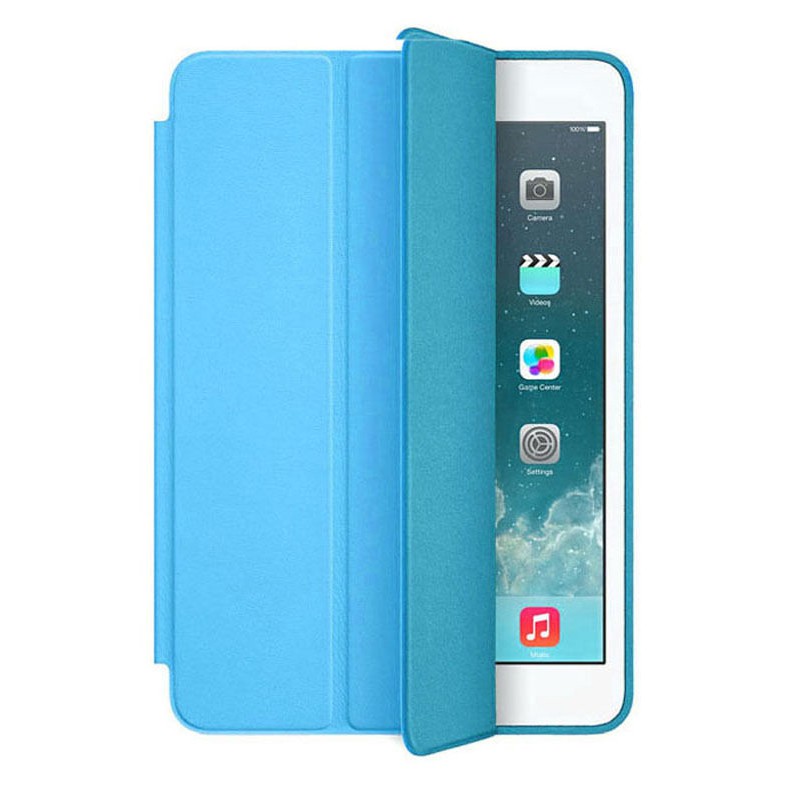 Bao da màu xanh dương tắt mở màn hình cho ipad new 2017 9.7/ipad air/ ipad air 2/ ipad mini 123/ ipad mini 4/ ipad 234
