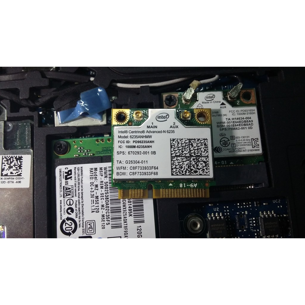 Card WiFi Intel Centrino Advanced-N 6235 + Blueooth 4.0