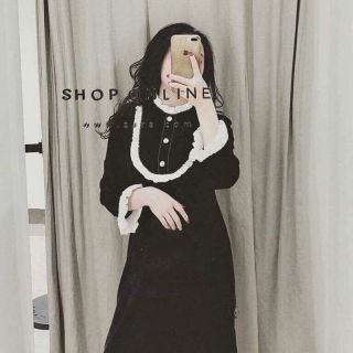 Combo váy sơ mi trắng cổ đức