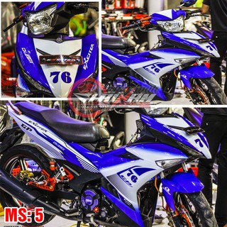 Tem trùm xanh GP cho Exciter 150