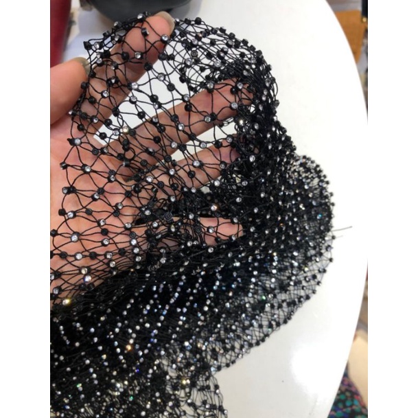 Váy Lưới Đính Đá Lấp Lánh Cover Bikini Đi Biển Cao Cấp Ngọc Trinh