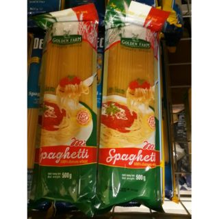 [FREESHIP 99K TOÀN QUỐC Mỳ sợi tròn spaghetti 500gr Golden Farm