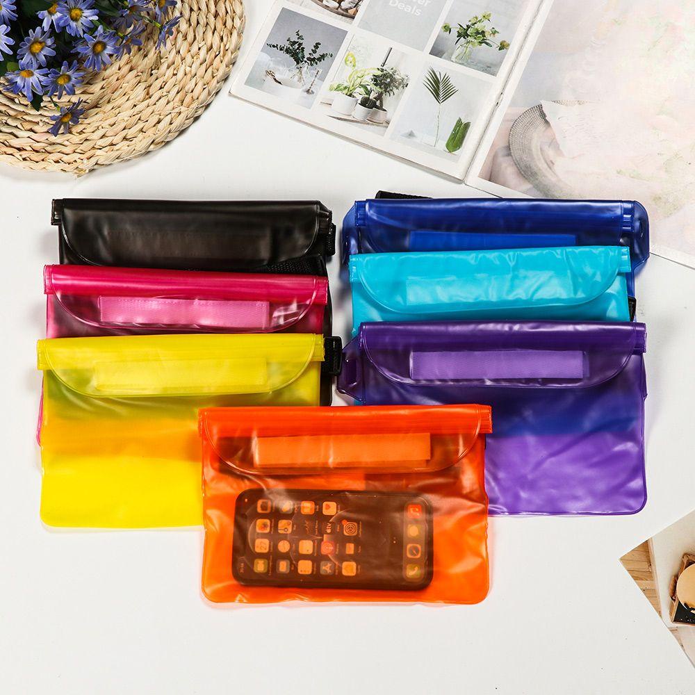 Túi Đựng Điện Thoại 3 Tầng Chống Nước Thiết Kế Nhỏ Gọn Dùng Khi Đi Leo Núi / Lặn